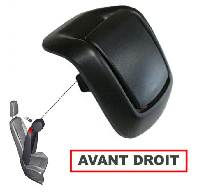 Handtag för fällning av passagerarsäte för FORD FIESTA 1-4 TDCI 68 11-2001-06-2008 Modell 3 Dörrar Fällbart Säte