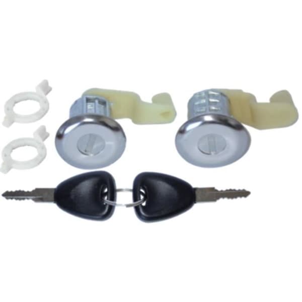 Kit med 2 cylindrar - dörrlås för Renault Clio 2 - 7701471219 - AF020031TP