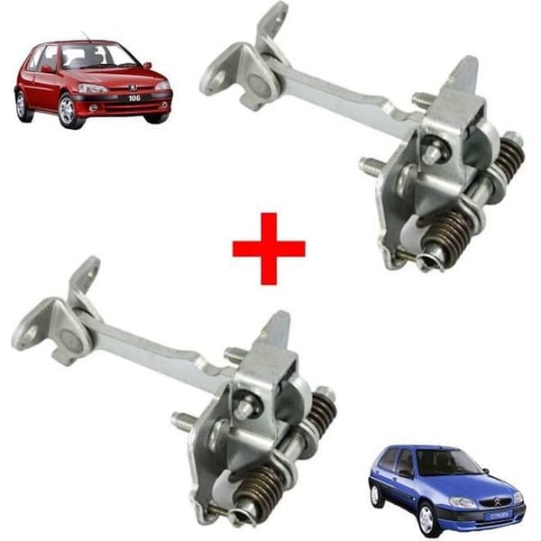 2 DÖRRMAGASIN - DÖRRMATCHNING - FRAM VÄNSTER OCH HÖGER avsedd för CITROËN SAXO &amp; PEUGEOT 106