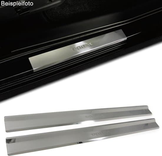 BMW 3-Series E46 Rustfrit Stål Dørtærskler - Eksklusivt Design, 1999-2007 Modeller