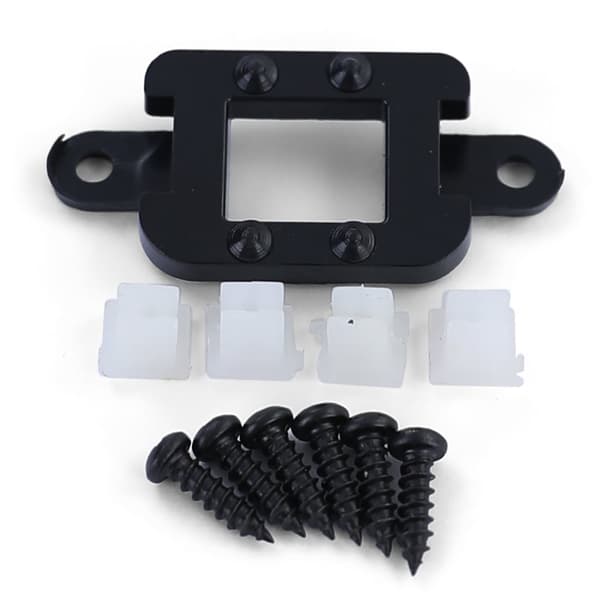 Sort Glans Auto Grill til Mercedes Vito W447 2014-2019 - Professionel Stil & Kamera Monteringsbeslag