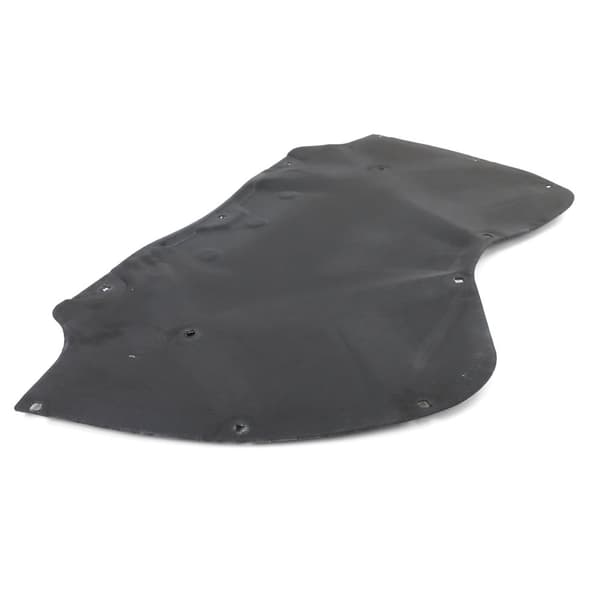Seat Leon 1P (2006-2013) Motorhjelmisolationsmåtte - Sort, Inkl. Befæstigingsclips, OE 1P0 863 831 B