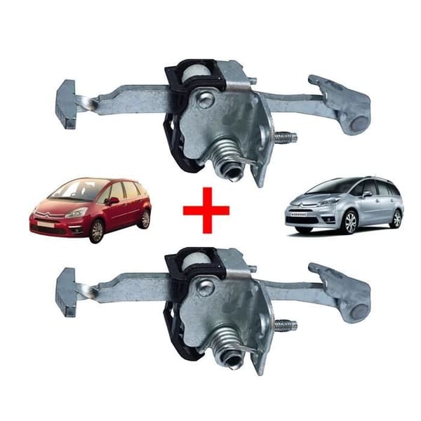 2 STÖDLAGREN FÖR BAKRE VÄNSTER OCH HÖGER DÖRR PLANERAD FÖR CITROËN C4 PICASSO & GRAND PICASSO 2006 - 2013