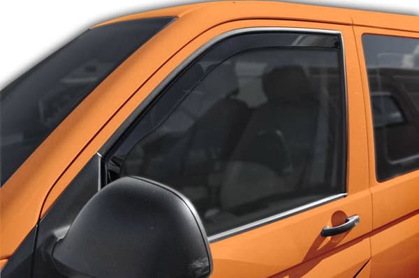 SCOUTT | GP Luftdeflektorer Sidofönsterdeflektorer För Volkswagen Carawelle / Transporter / Multivan T5 2003-2015