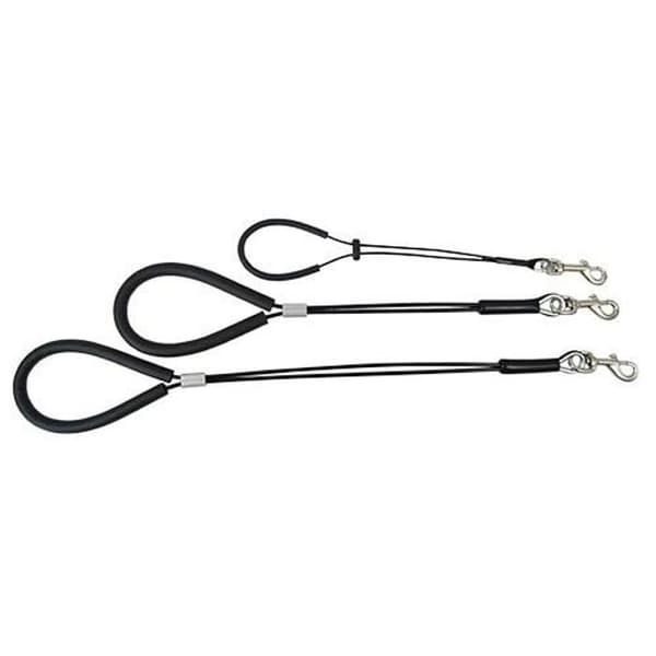 Kopplingsbåge i skyddat svart stål LACE FORK BLACK STEEL PROTECTED M 55CM