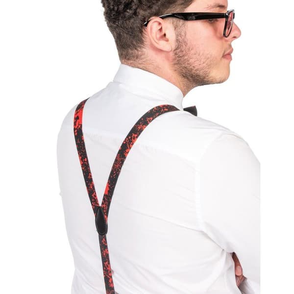 Kit accessoarer svarta blodiga vuxen