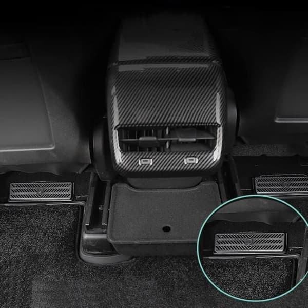 Kompatibel ventilationsgaller Tesla Model Y [Parti 2] Klimatstyrningstillbehör under bilsäte Phonillico