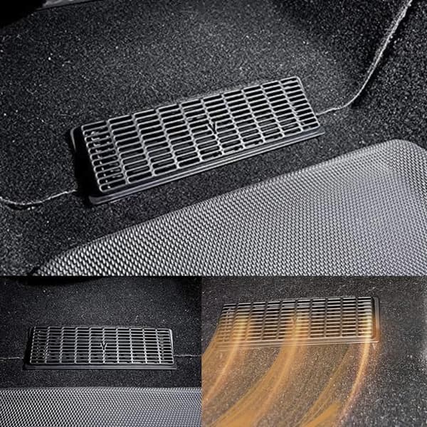 Kompatibel ventilationsgaller Tesla Model Y [Parti 2] Klimatstyrningstillbehör under bilsäte Phonillico