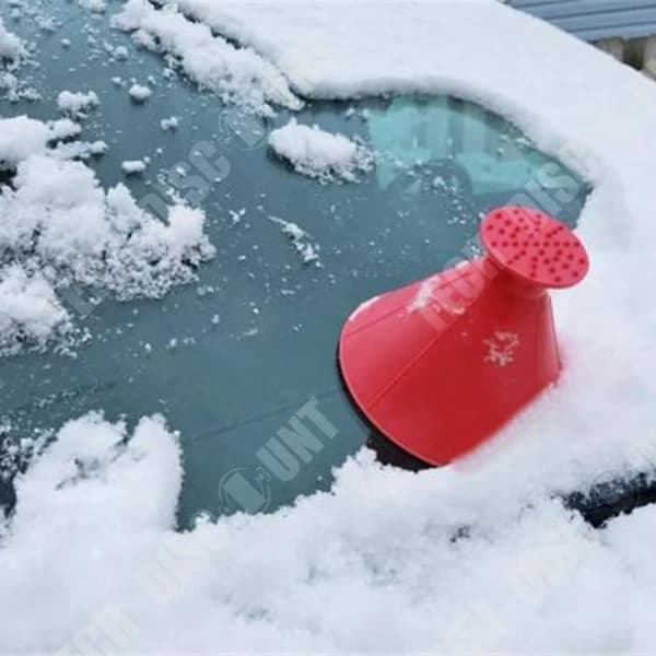 TD® vindruta isskrapa / magisk konformad snöskrapa / vindruta snöskyffel