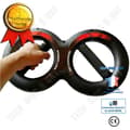 Miniatyrbild 1 av 4: TD® 5 Kilogram Figur 8 Multifunktionell Arm Styrketränare Handledsgrepp träningsenhet - Svart