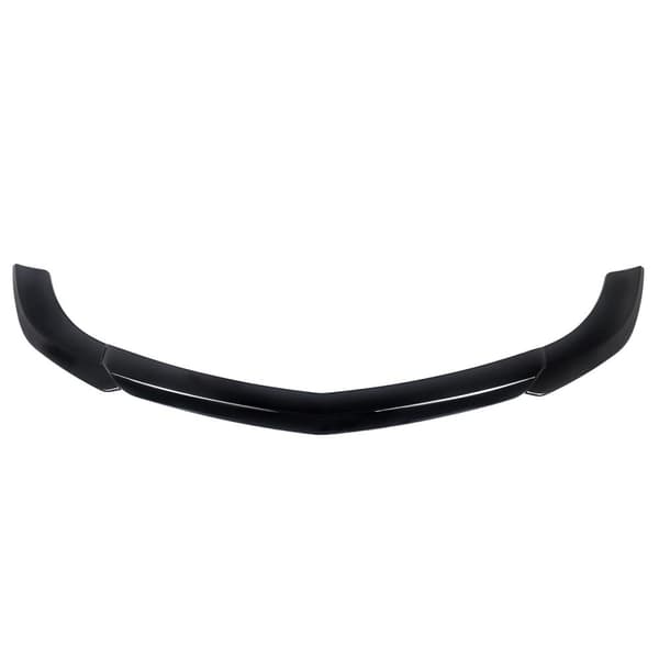 Front Spoiler Splitter Lip, Glans Sort, Skræddersyet Pasform til Mercedes-Benz,Glansende Sort
