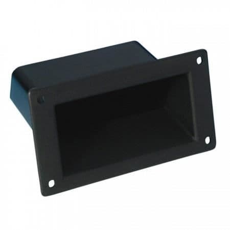 Inbyggd plasthandtag - ADAM HALL - liten modell - 47 x 103 mm - 39 g