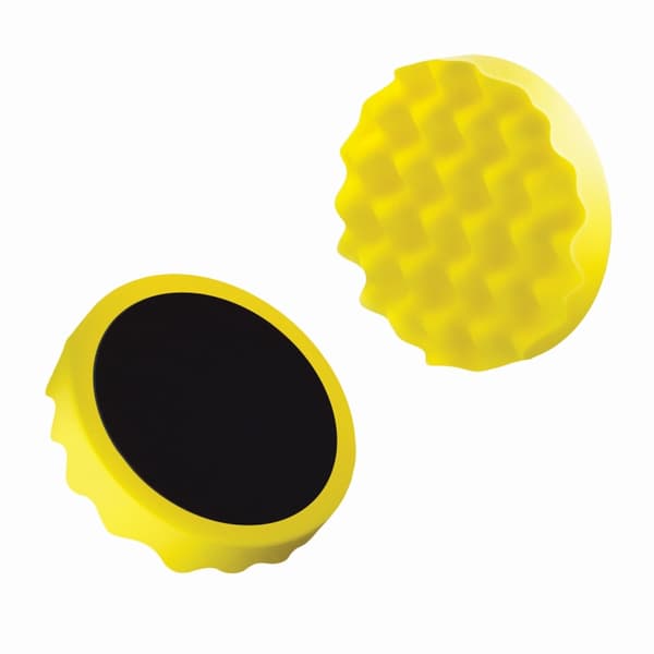 BOLL POLERSVAMP PROFILEREDE DIA. 150MM / GUL / MEDIUM HÅRD / VELCRO