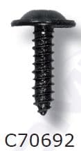 ROMIX MONTERINGSSKRUE VW AUDI SEAT SKODA (PAKKE MED 10)