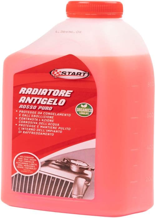 START Kylvätska för kylare röd ren långvarig 1 liter - Cdiscount