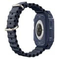 Miniatyrbild 6 av 6: Fodral till Apple Watch Ultra / Ultra 2 Rugged Armor SPIGEN Marinblå