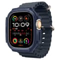 Miniatyrbild 2 av 6: Fodral till Apple Watch Ultra / Ultra 2 Rugged Armor SPIGEN Marinblå