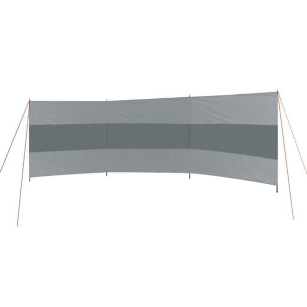 Bo-Camp Windbreak Popular 500x140 cm Grå och antracit