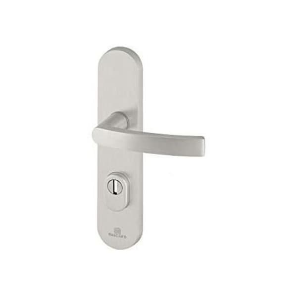 BRICARD Essential säkerhetsset - Beskrivning - Med dubbelt handtag, Finish - Silverborstad aluminium - 9900171