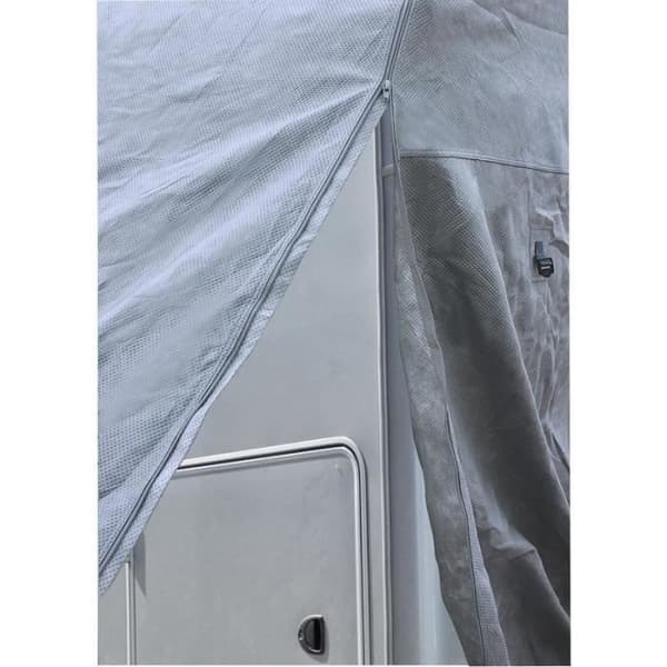 Husvagnsöverdrag - PROPLUS - ProPlus - Grå - 570 x 235 x 270 cm - Material som andas