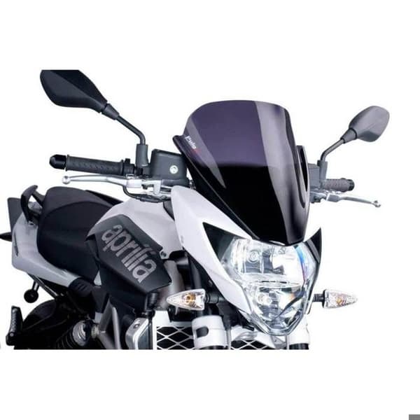 PUIG z-racing mörkfärgad vindruta för Aprilia Shiver/GT 5249F