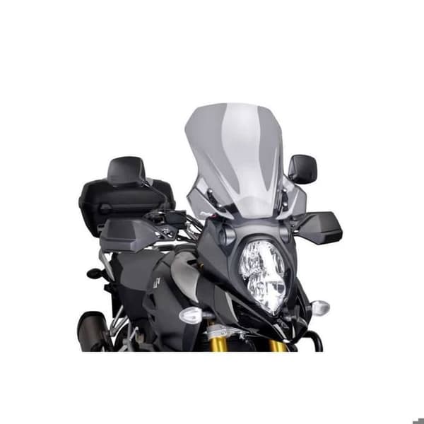 Pare-brise PUIG Touring Fumé Clair 460x435mm för Suzuki 7229H