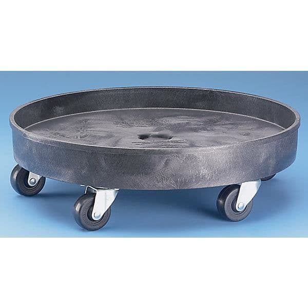 Rullchassi - för rund tank 5 svängbara hjul, Ø x höjd 619 x 181 mm - Tillbehör Rullchassi Chassi