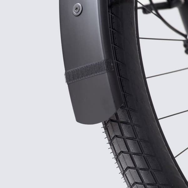 Skärmbreddare - mudguard Fahrer - LTZ-E-Plus Snap - Berlin mudguard och Förkläden Unisex-Vuxen, Svart, 90 mm