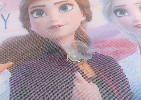 Sidogardin - FROZEN - Disney - Anti-UV-skydd - Sugkoppsfäste - 60 x 40 cm