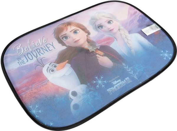 Sidogardin - FROZEN - Disney - Anti-UV-skydd - Sugkoppsfäste - 60 x 40 cm