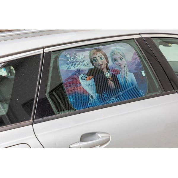 Sidogardin - FROZEN - Disney - Anti-UV-skydd - Sugkoppsfäste - 60 x 40 cm