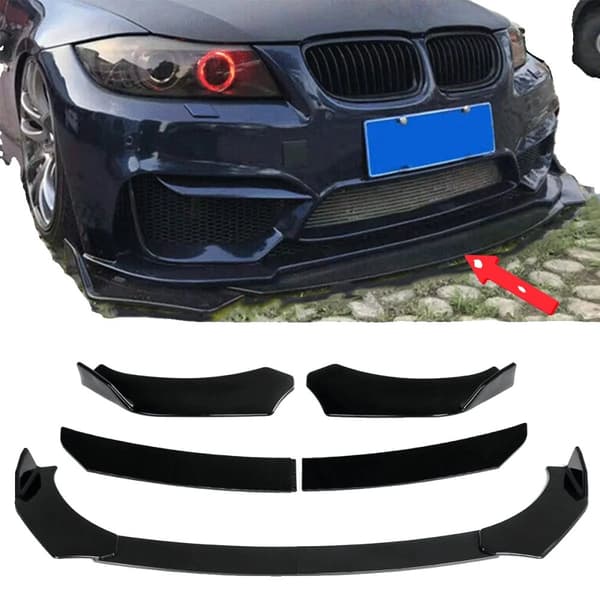Autojen etupuskuri, universaali sopivuus, kestävä ABS-materiaali, helppo asennus