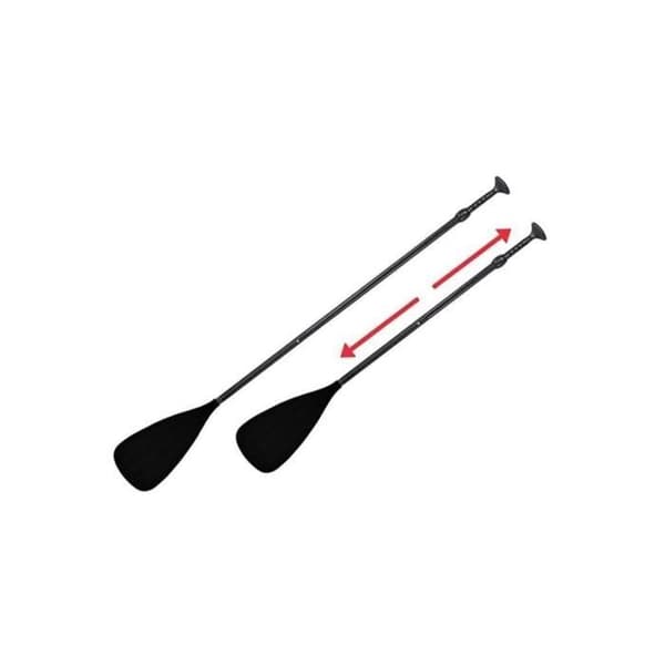 Stand Up Paddle Pure4Fun SUP Touring - Grå/Röd/Svart - Mått 350x79x15cm - Maximal belastning 150kg
