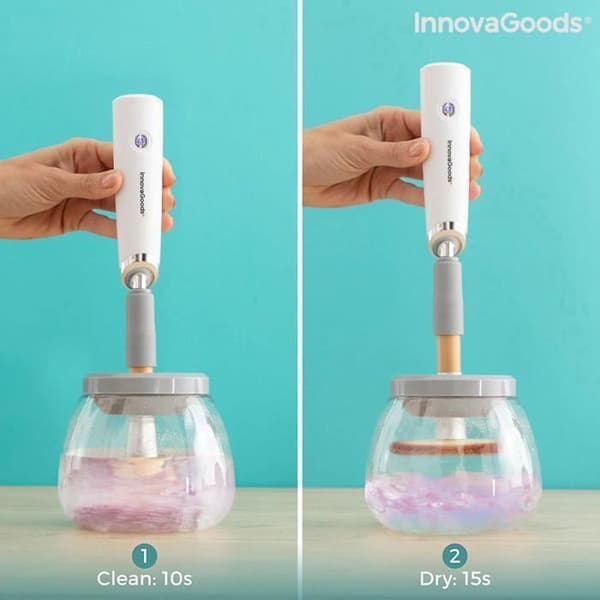 InnovaGoods Automatisk Torktumlare - Sminkborstar BRUSH CLEANER POT