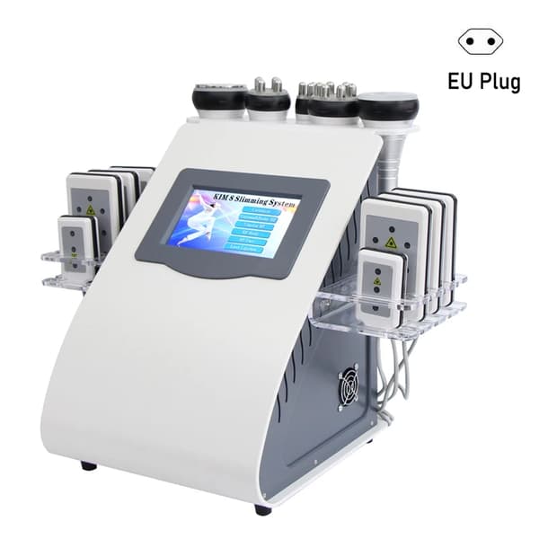 6i1 Kavitation Maskin, Huduppstramning, Viktminskning,EU PLUG 6IN1 KIM8