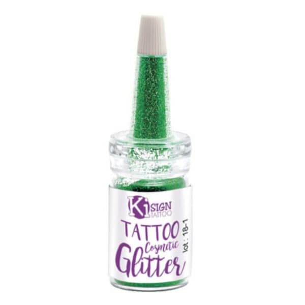 Paillettes för huden Grön Flaska 7 ml