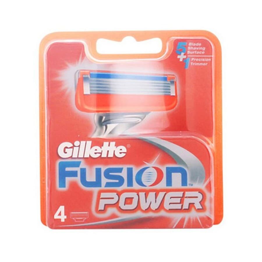 Vaihtopartaterä Fusion Power Gillette (4 uds)