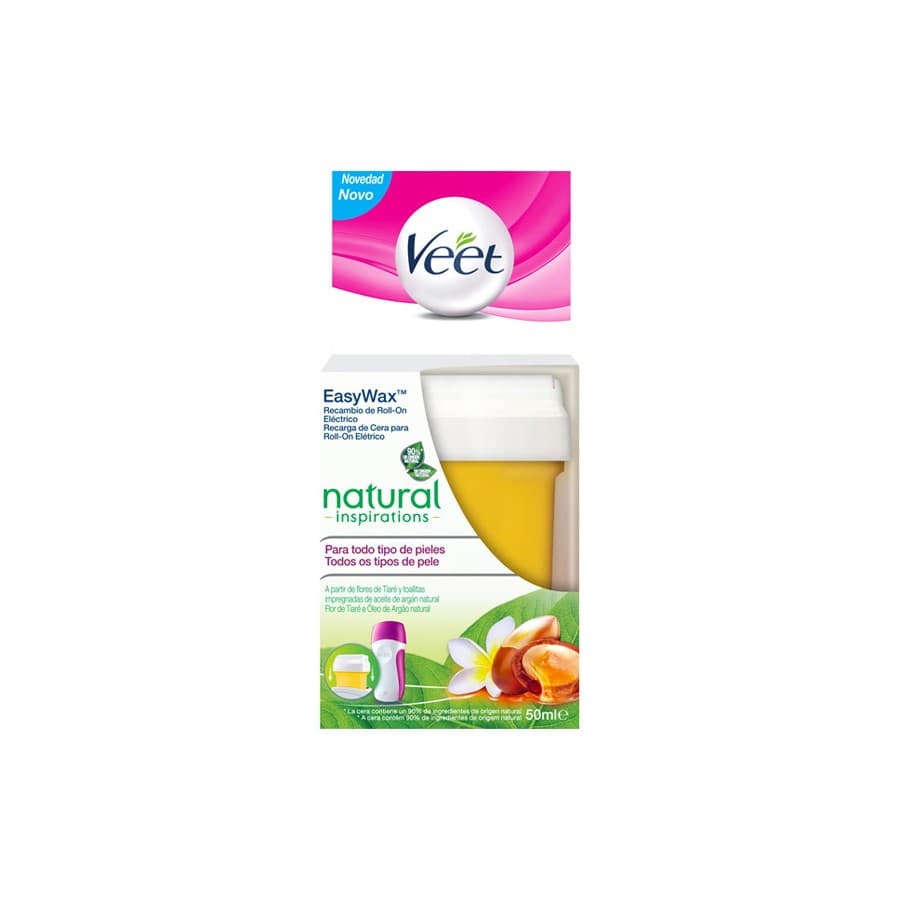 Natural Inspirations Veet Easy Wax Roll-On Vahatäyttöpakkaus