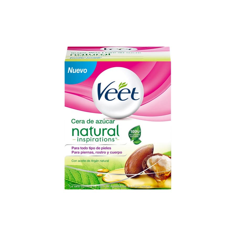 Veet Natural Inspirations Kuumavahapurkki Ihokarvojen Poistoon 250 ml
