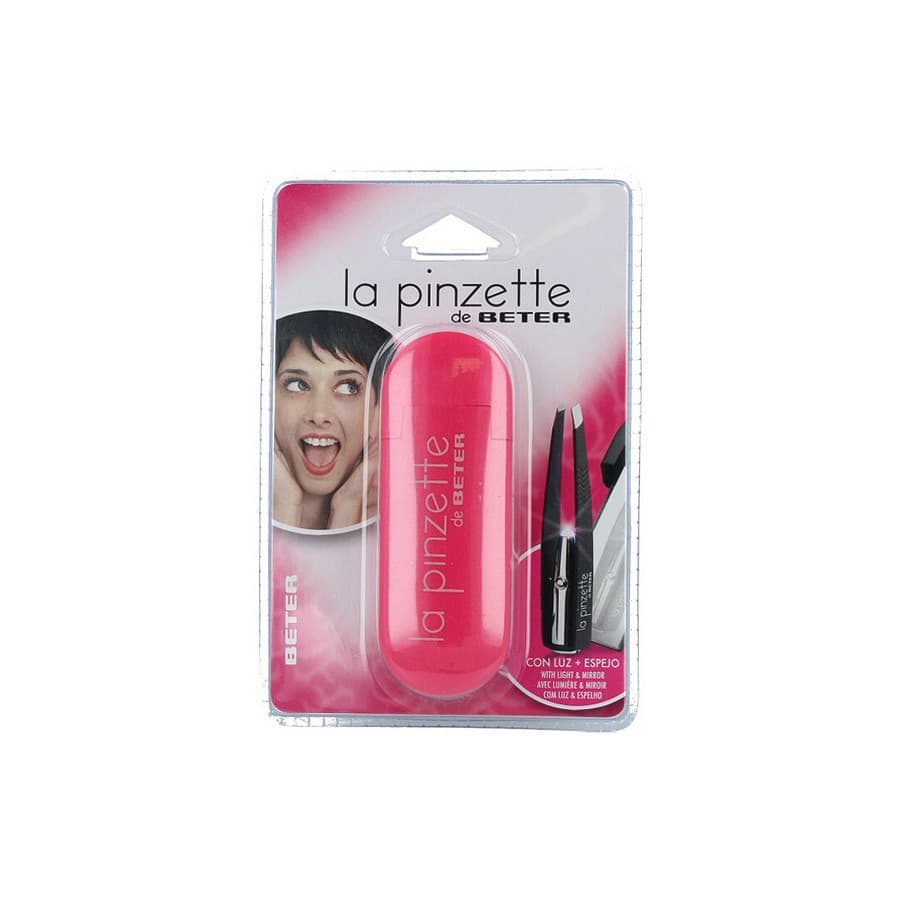 Hari Removal Tweezers with Light and Mirror La Pinzette Beter