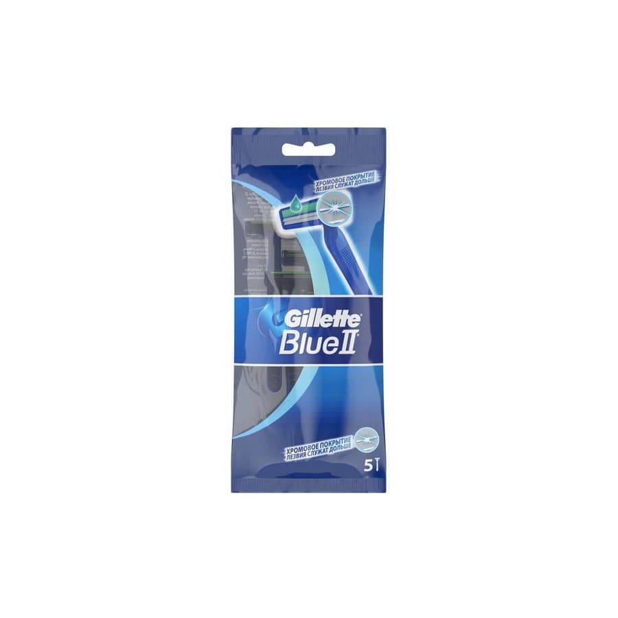 Kertakäyttöhöylä Blue II Plus Gillette (5 uds)