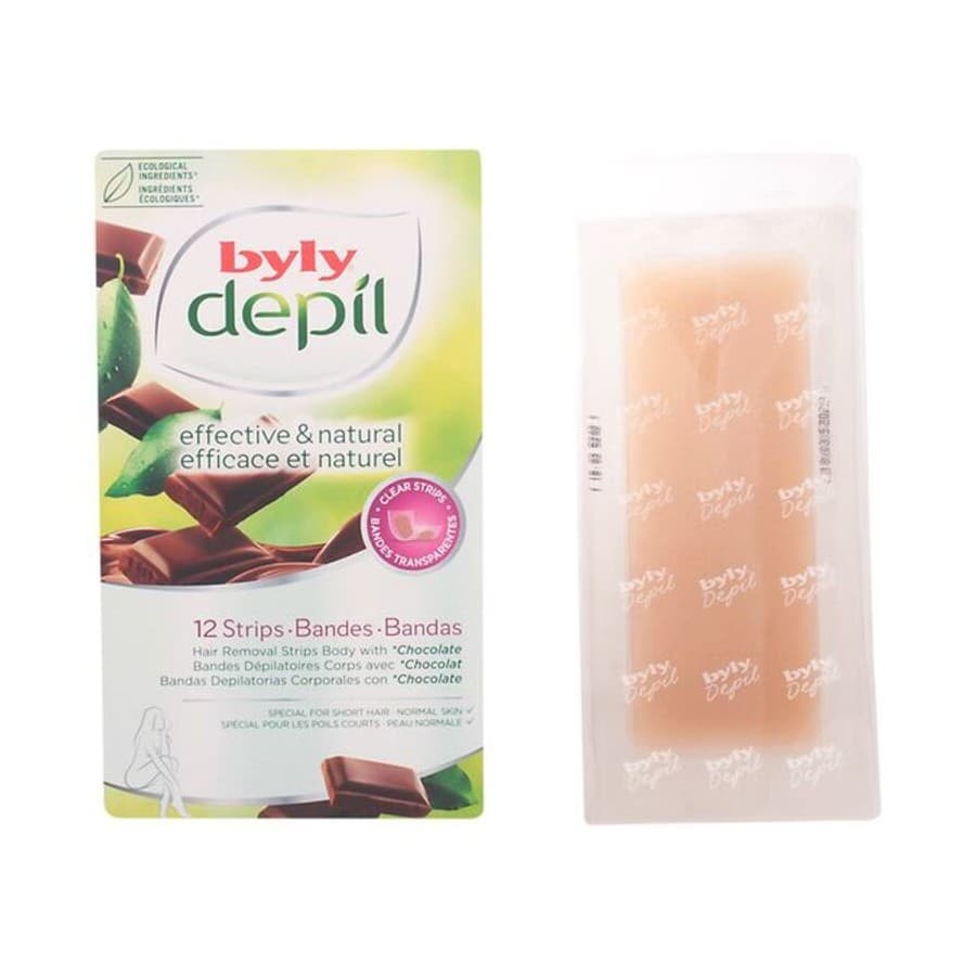 Ihokarvanpoistoliuskat Depil Chocolate Byly (12 uds)