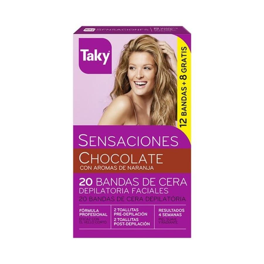 Kasvojen ihokarvanpoistoliuskat Taky (20 pcs)