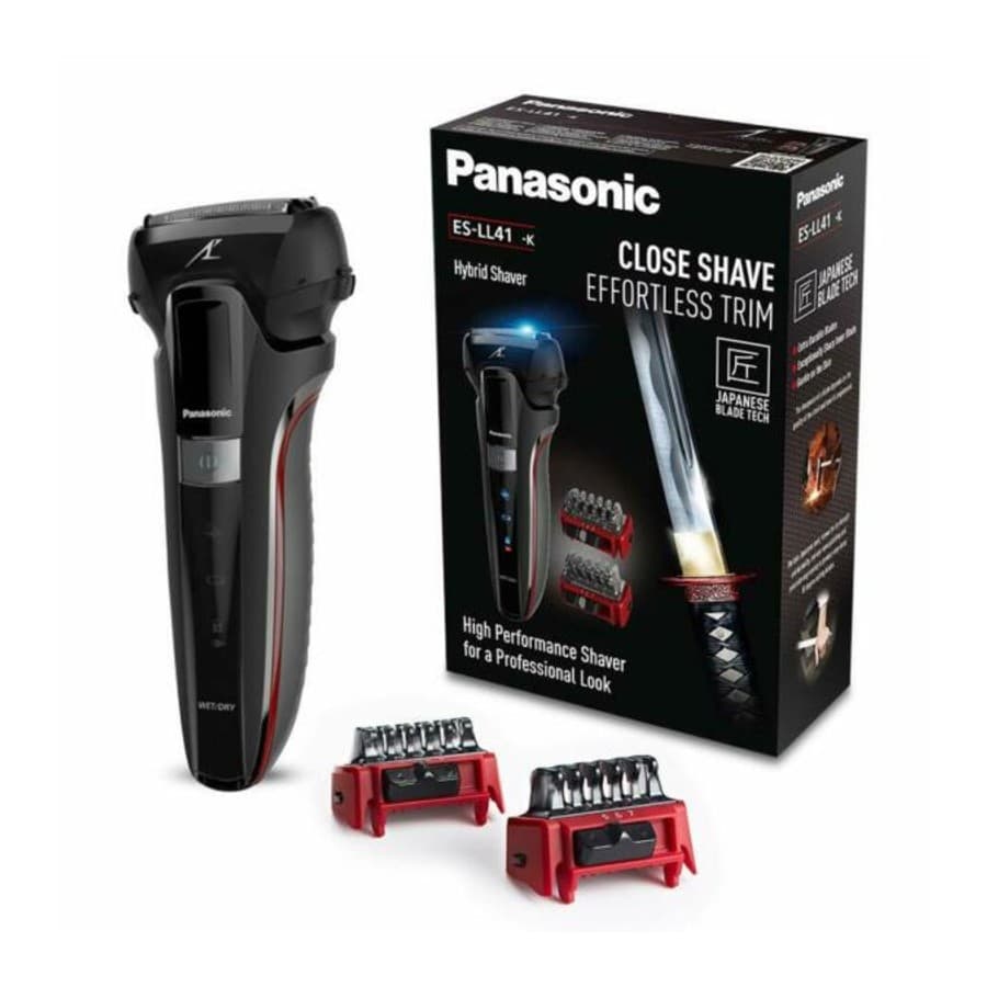 Ladattava sähköparranajokone Panasonic Corp. Wet&Dry ES-LL41-K503 Musta