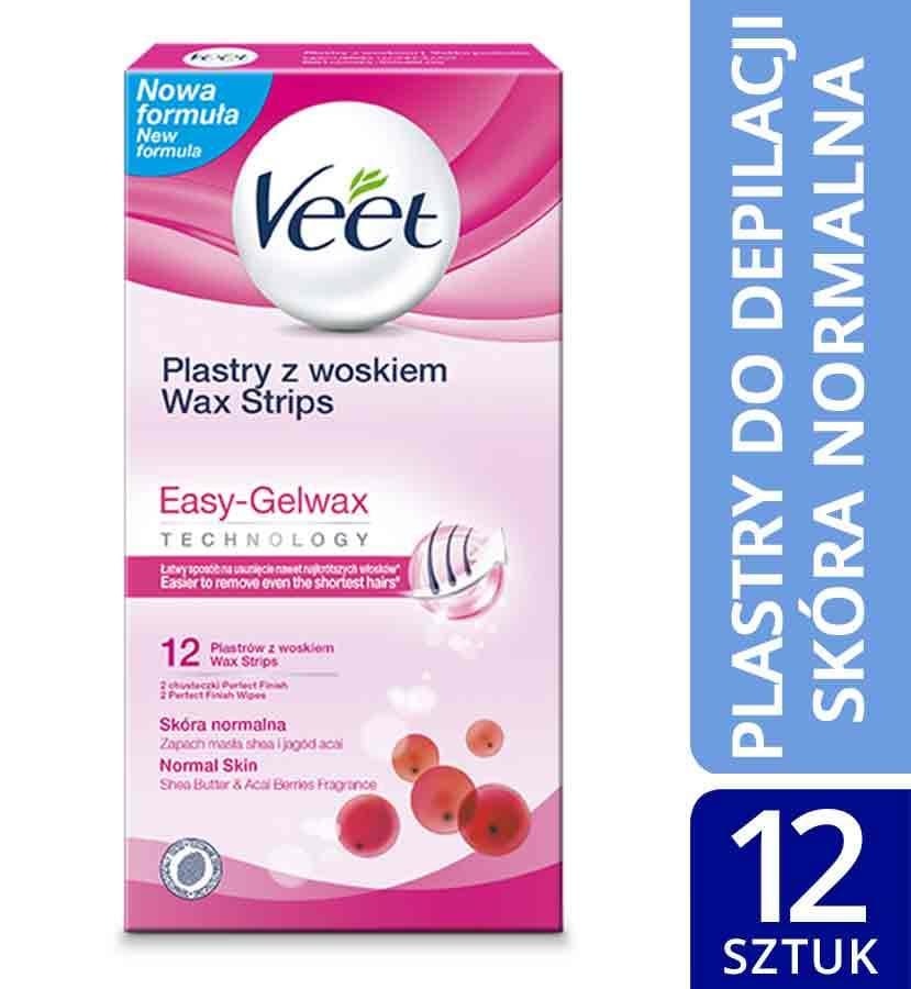 VEET Easy-Gelwax Normal Skin patches in