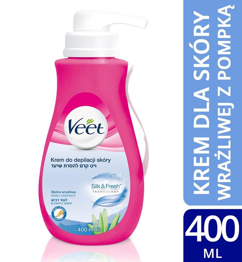 VEET Silk & Fresh skin hair removal cream