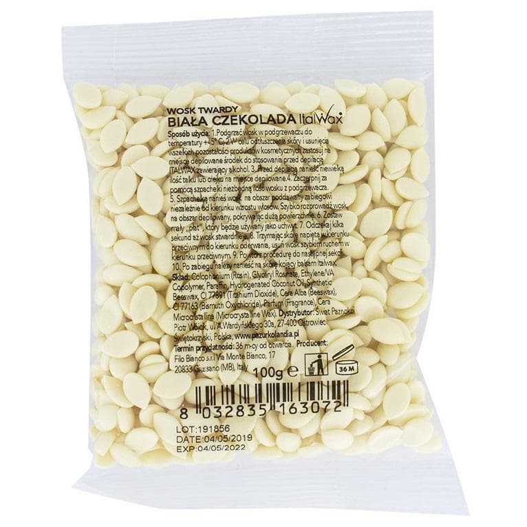 Vax i flingor - Vit choklad - 2 x 100g Italwax