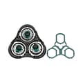 Miniatyrbild 6 av 7: Rakhuvud till Philips RQ1150/RQ1160/ RQ1180/RQ1190/RQ1175