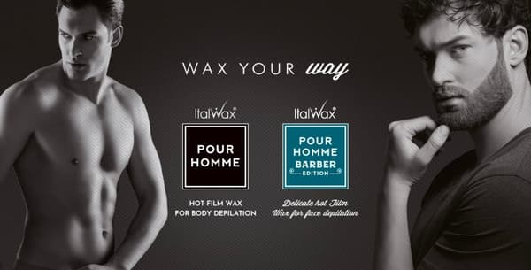 1kg Pour Homme - För män - Vax i flingor (Filmvax) - Italwax