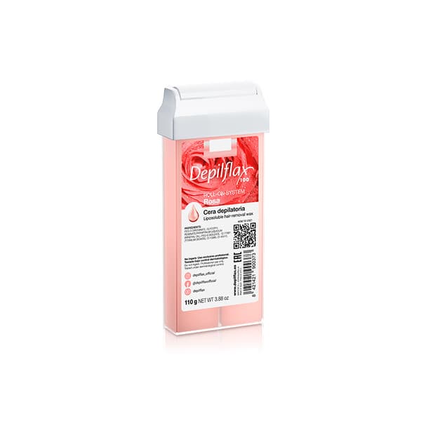 3st ROSA varm vax roll-on kassett, Depilflax 0112